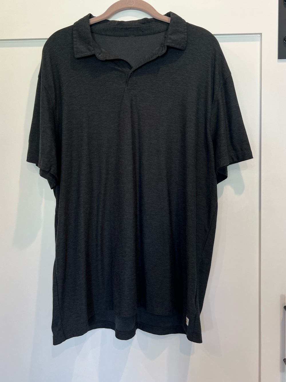 Vuori Dark gray polo top